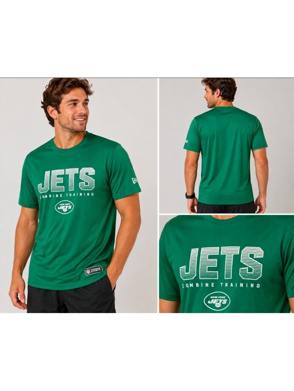 New Era New York Jets NFL Combine Authentic Training Shirt Men’s XL Green